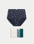 Marks & Spencer "5pk Cotton Lycra™ Printed Full Briefs"